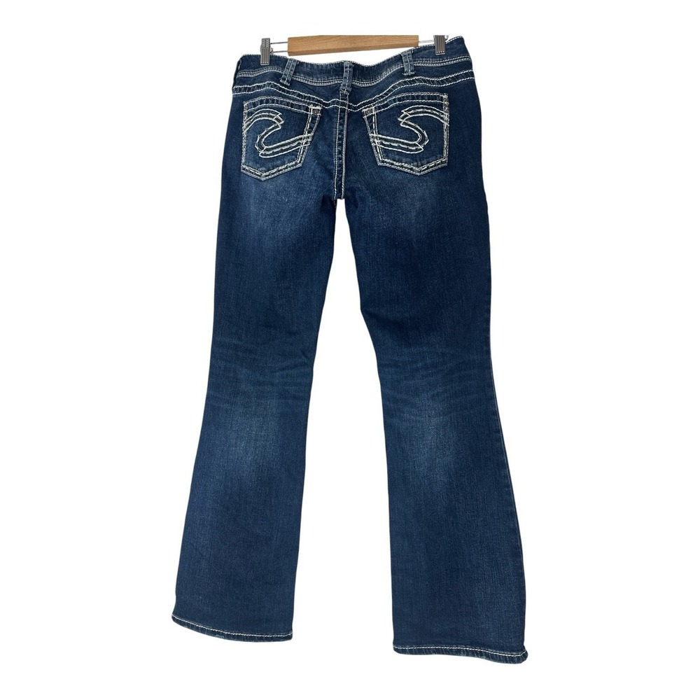 Silver Jeans Co Suki Boot Cut Women's Size 31x31 Tall Embroidered Cowgirl Rodeo